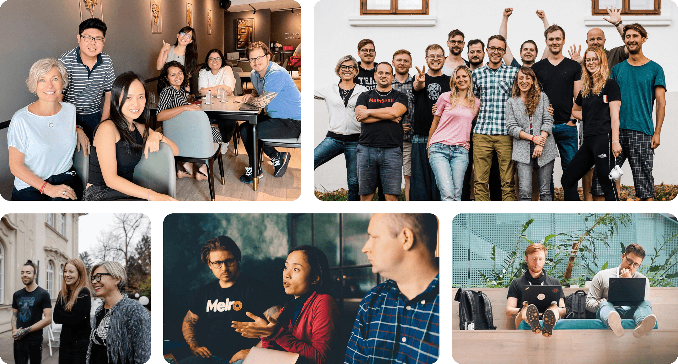 Group photos of Meiro people