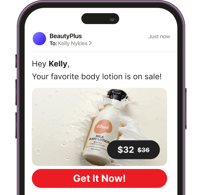 Price drop alerts