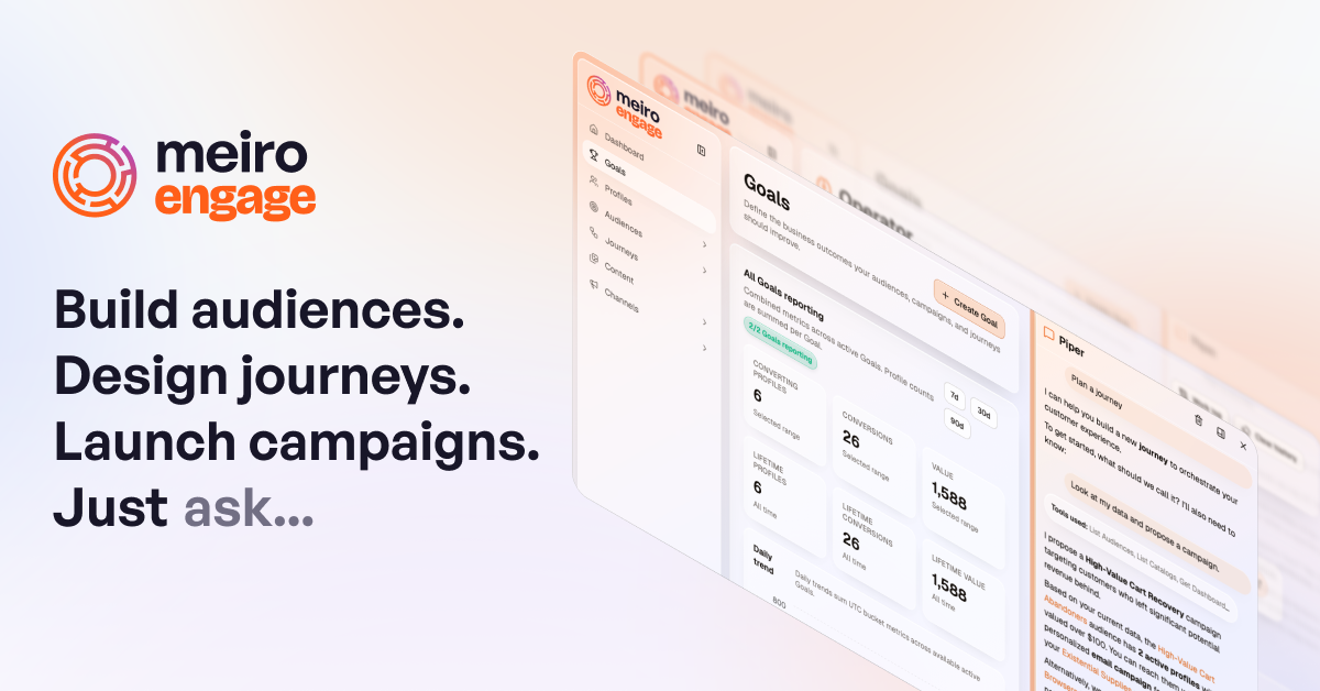 Announcing Meiro Engage: Agentic Marketing Activation, On Your Infrastructure